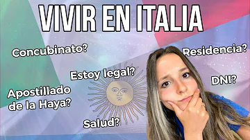 ¿Cómo puedo vivir en Italia sin tener la nacionalidad?