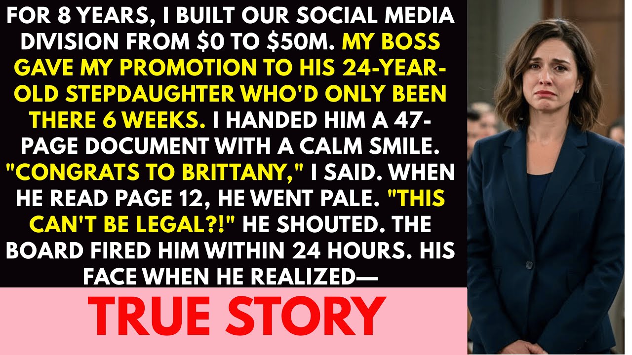 I Was Laid Off and He Said "Work on Yourself"—Six Weeks Later, I Revealed the SEC Investigation a...