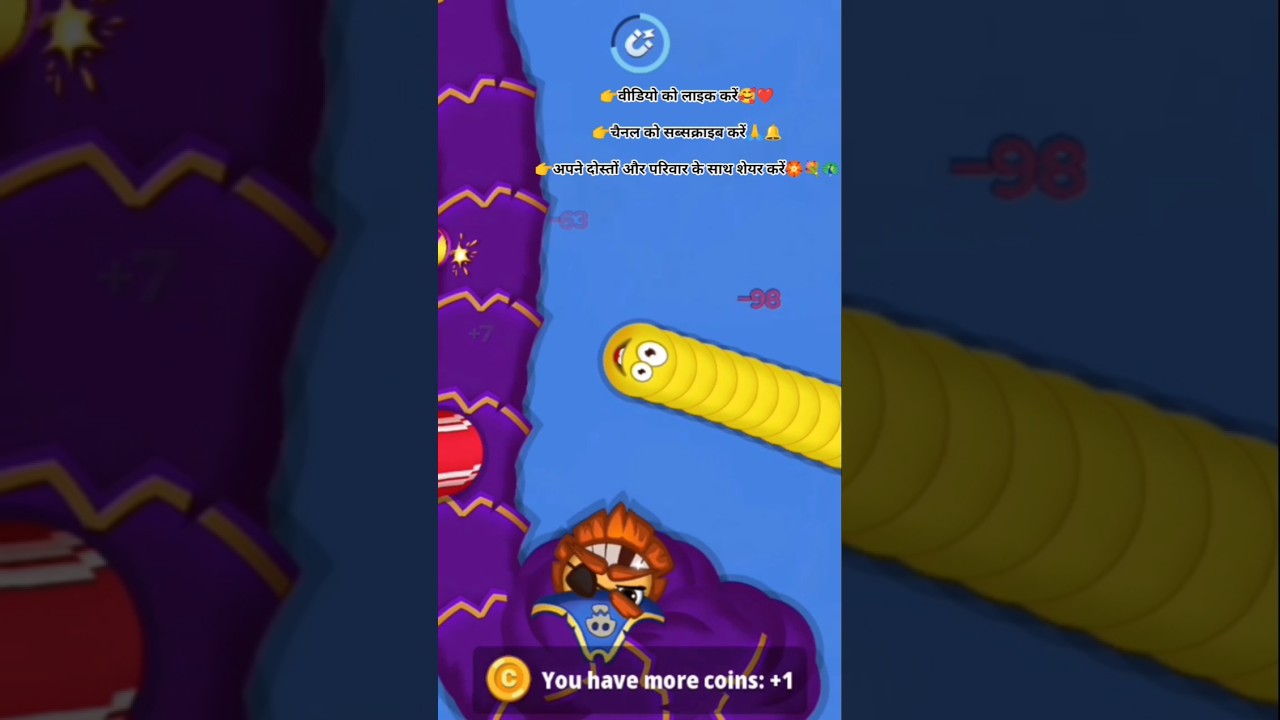 "No Death Challenge in Snake Game 😱🔥"