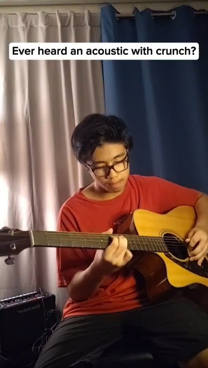 Acoustic Crunch - Heavy Blues Tone for the Soul 🎸 #shorts