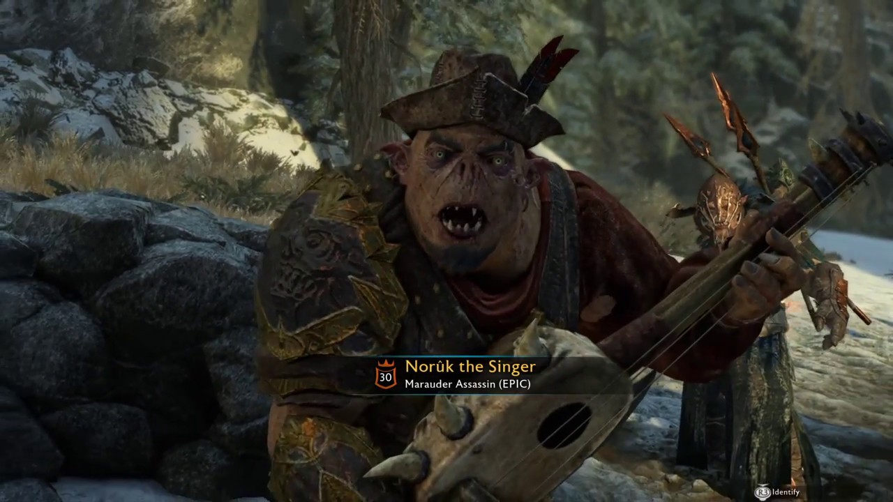 Middle-earth™: Shadow of War™ The Best Orc Bard in Mordor.