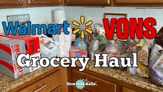 Huge Vons & Walmart Grocery Haul | Shop the Sales & Get the Most