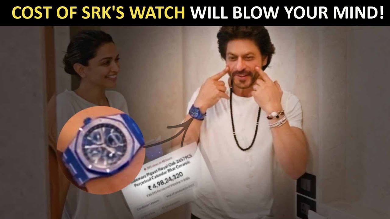 Shah Rukh Khan Wears Watch Worth ₹4.98 Crore