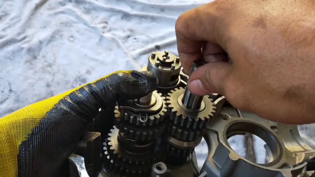 transmission gear shifting assemble rusi 110cc motorcycle pag buo.