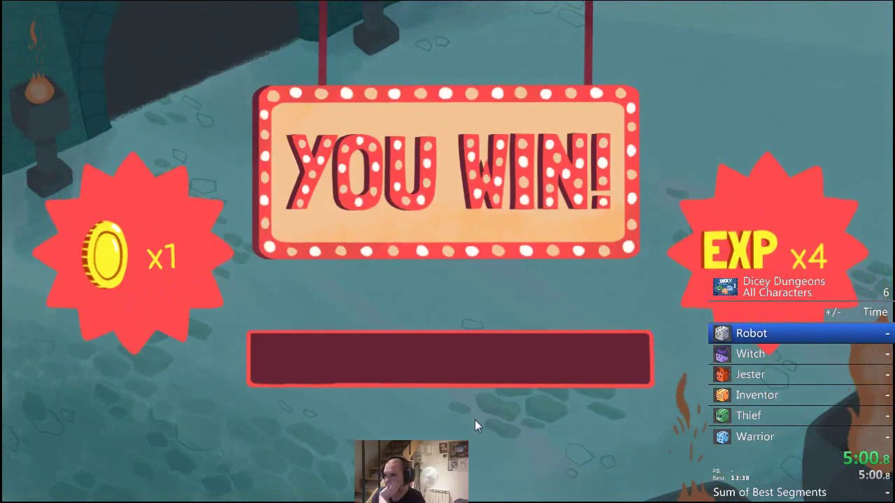 Dicey Dungeons Robot Speedrun 