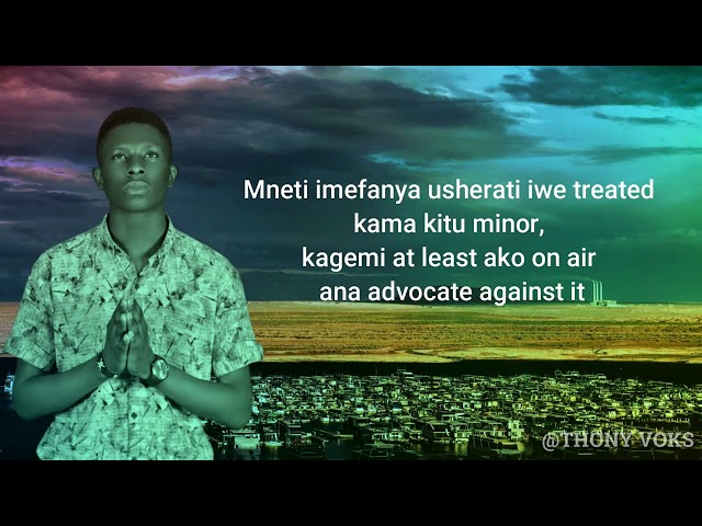 The Final Conversation - Watoto wako || Spoken Word poem || Thony Voks class=