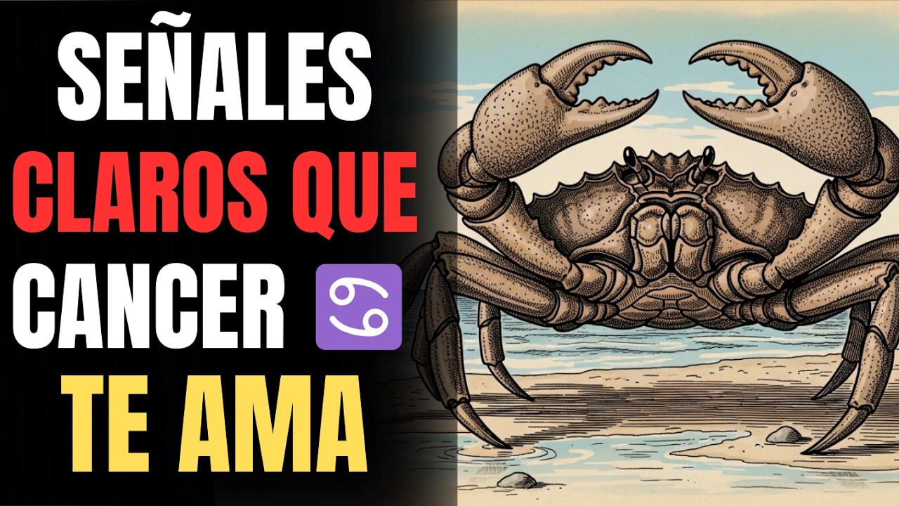 Cuando CÁNCER te ama, hace ESTAS 7 cosas ♋ (pero jamás lo dirá)