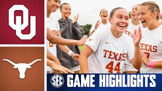 No. 21 Oklahoma Sooners vs. Texas Longhorns | Game Highlights | 2026 SEC Soccer