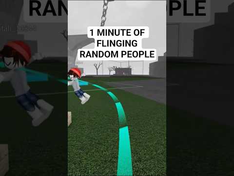 1 MINUTE OF FLINGING RANDOM PEOPLE #roblox #fling