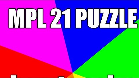SOLVE MPL 21 PUZZLE