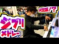 ストリートでジブリ何曲弾けるかチャレンジ！そして奇跡の結果に…！