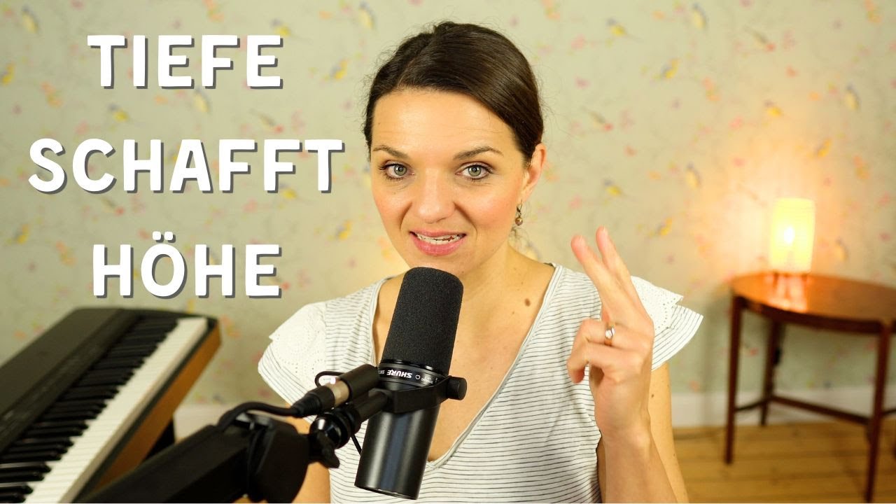 Warum hohe Töne leichter werden – wenn du sie in der Tiefe übst