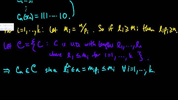 (IC 4.12) Optimality of Huffman codes (part 7) - existence