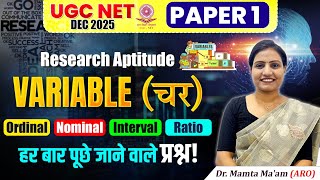 Research Aptitude Variables Explained | UGC NET Paper 1 Research Aptitude By mamta ma'am screenshot 4