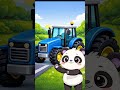 Welche Farbe ist der Traktor? #farbenlernen #deutsch #kinder