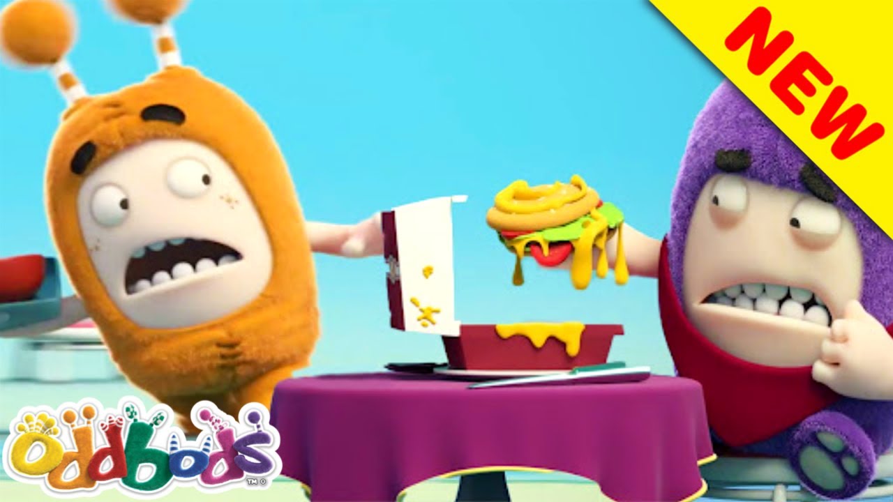 ⁣Novos Desenhos Animados | Desastre Na Lanchonete Da Escola | Oddbods Brasil