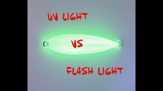 UV LIGHT VS FLASH LIGHT TEST. DOES IT MAKE A DIFFERENCE?