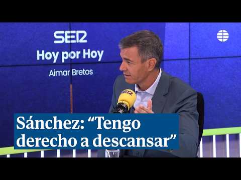 Sánchez on his vacation during the Ceuta crisis: "I have the right to rest"