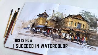 This is How I Succeed in Watercolor