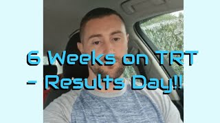 6 Weeks on TRT - Results Day!! - Testosterone Replacement Therapy - My Personal Fitness Diary