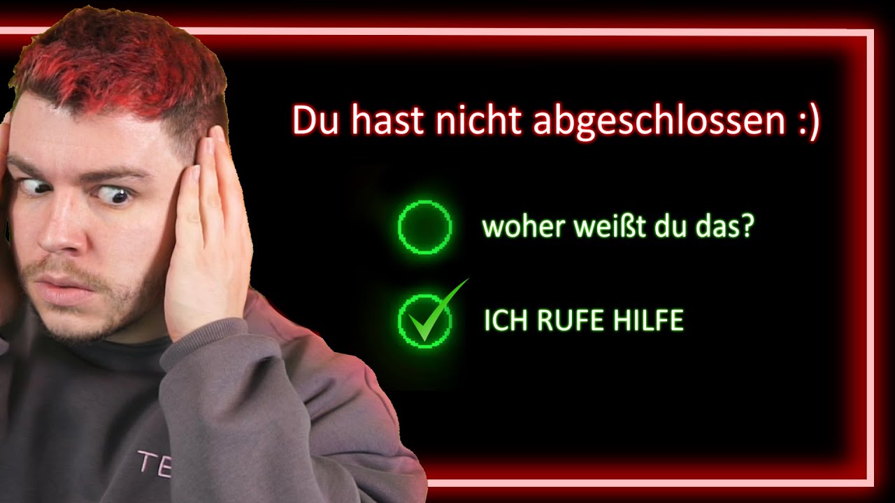 gruseliger Test ESKALIERT