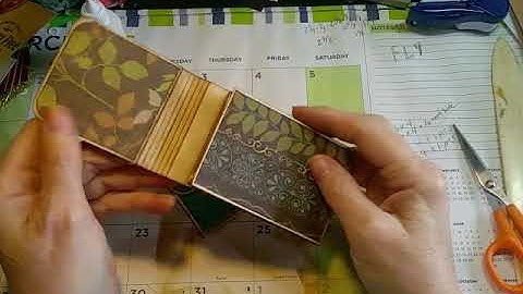 Accordion envelope Twinchie Book