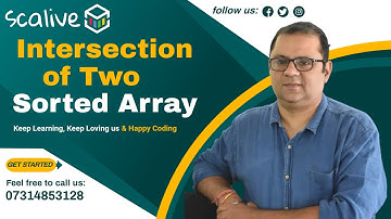 Intersection of Two Sorted Array | DSA Placement Series🔥 ||#faang #dsa #leetcode #coding #meta