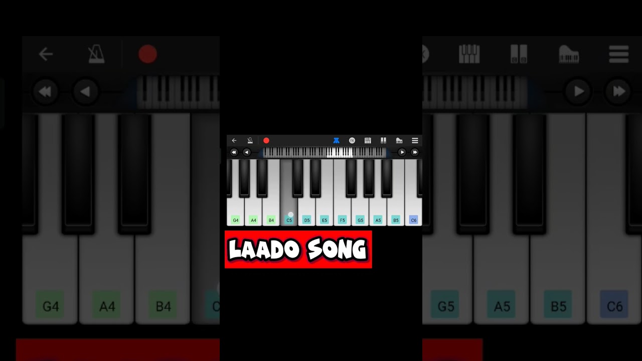 Laado Song On Piano 