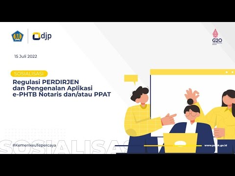 Sosialisasi E-PHTB bersama Notaris dan PPAT