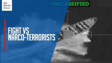 US military releases footage of strike on alleged drug boat in Eastern Pacific