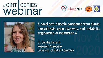 GlycoNet/#ACSCARB Webinar ft. Dr. Sandra Irmisch