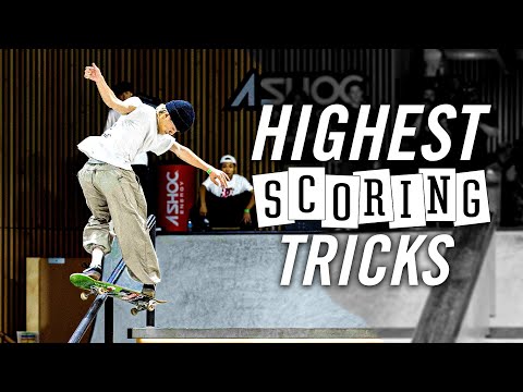 TOP 10 Highest Scoring Tricks in Men's SLS History ??