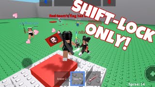 The Underground War Roblox SHIFT-LOCK ONLY Challenge On Mobile!! screenshot 4