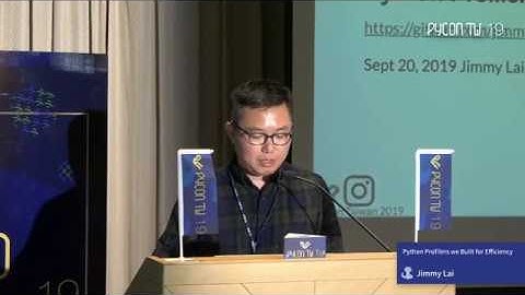 Python Profilers We Built for Efficiency – PyCon Taiwan 2019