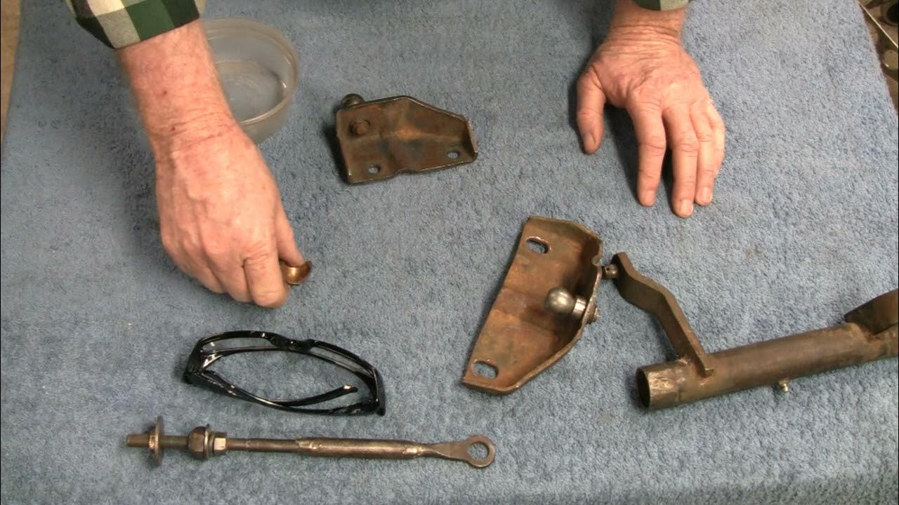 FABRICATE and RECONSTRUCT CLUTCH Z BAR (F100 part 74) YouTube