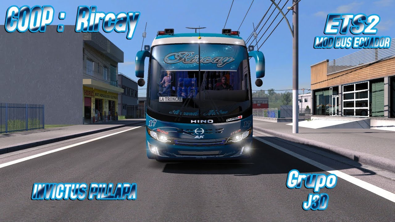 Coop - Rircay - mod bus ecuador - ets2