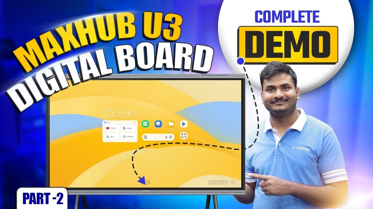 Maxhub U3 Digital Board Complete Demo Part 2 | Price, Features & Review ...