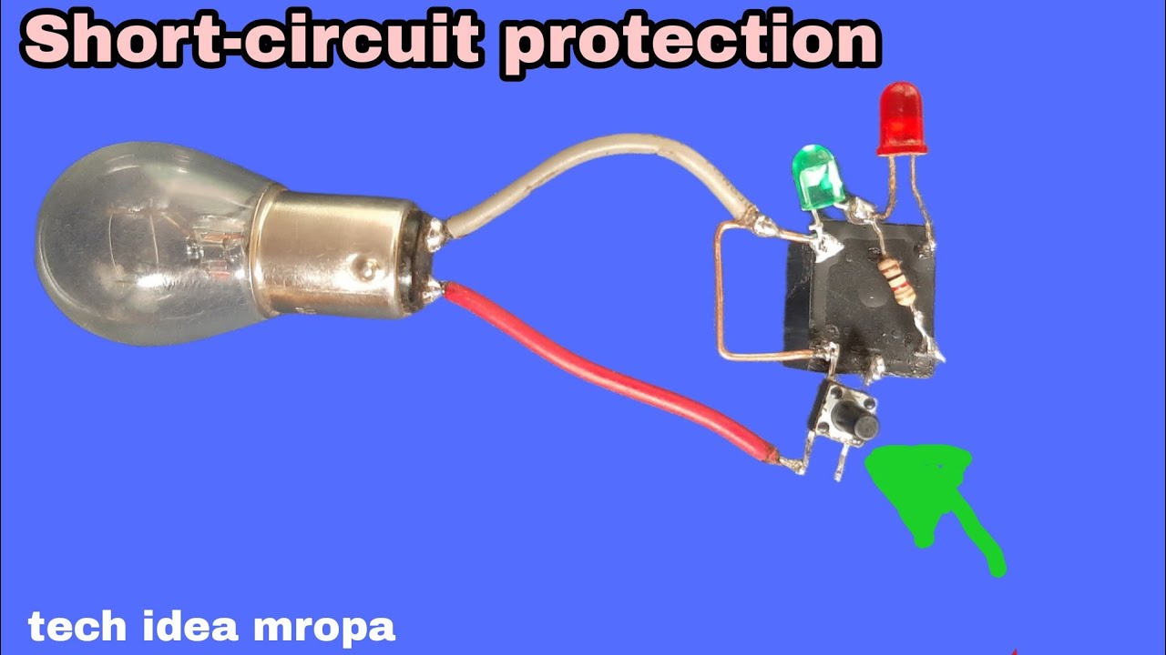 How to Build a Short-circuit Protection Circuit | 2024 Tech - YouTube