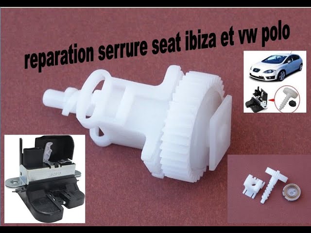 Serrure de coffre 6N0827505A pour Polo 3 Phase 1 6N et Golf 4 Cabriolet