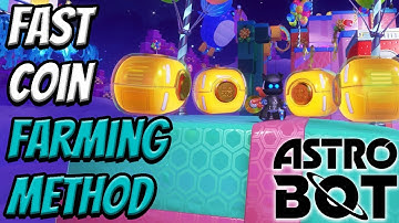 How to farm fast coins for the gatcha lab (Money Well Spent Trophy) | Astro Bot