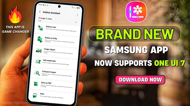 Samsung Gallery Assistant App Now Live for One UI 7 & One UI 8 🔥