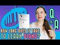 How long does it take to learn piano 10000 hours redux