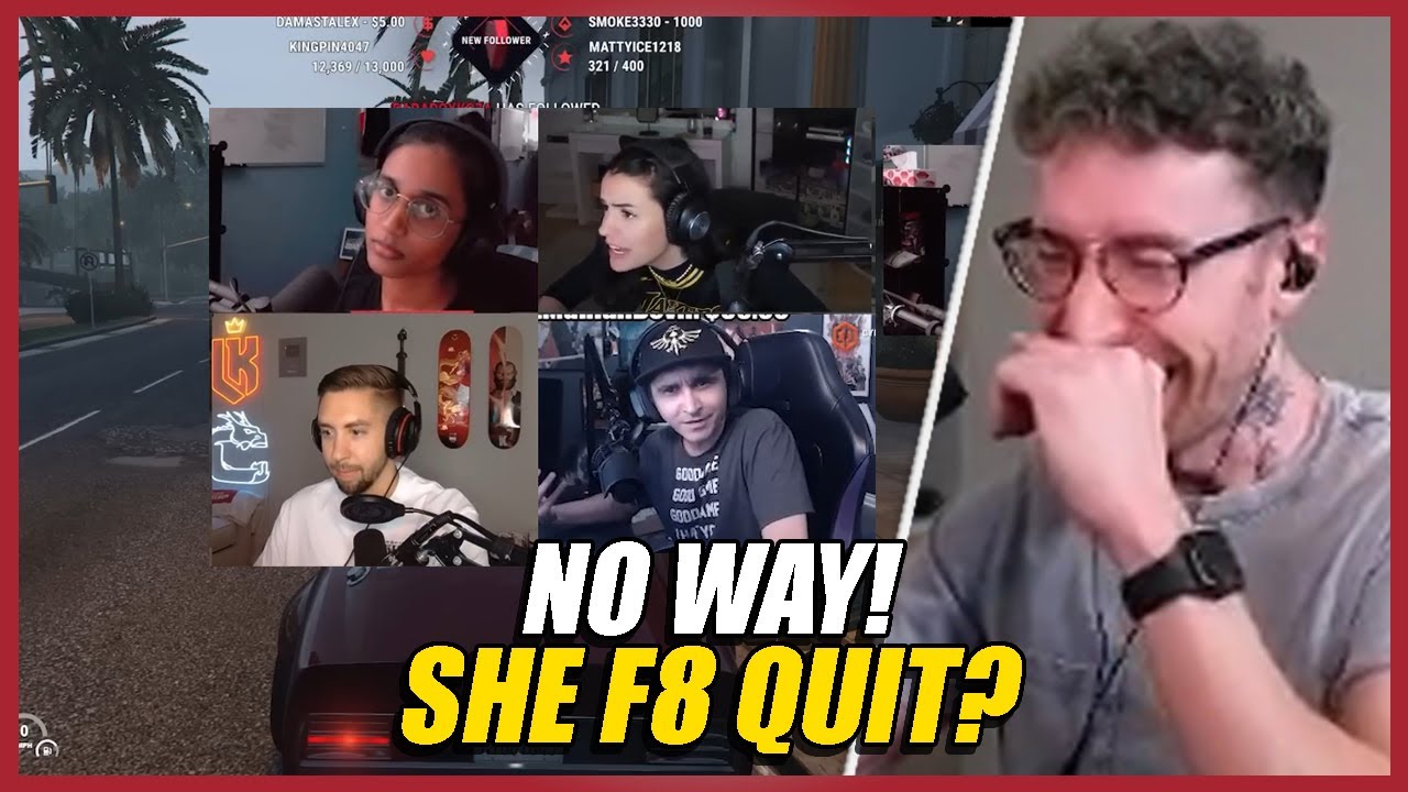 Mr K Trolls Summit1g, Nora and Arya (Curtis Reacts) | Nopixel GTA RP