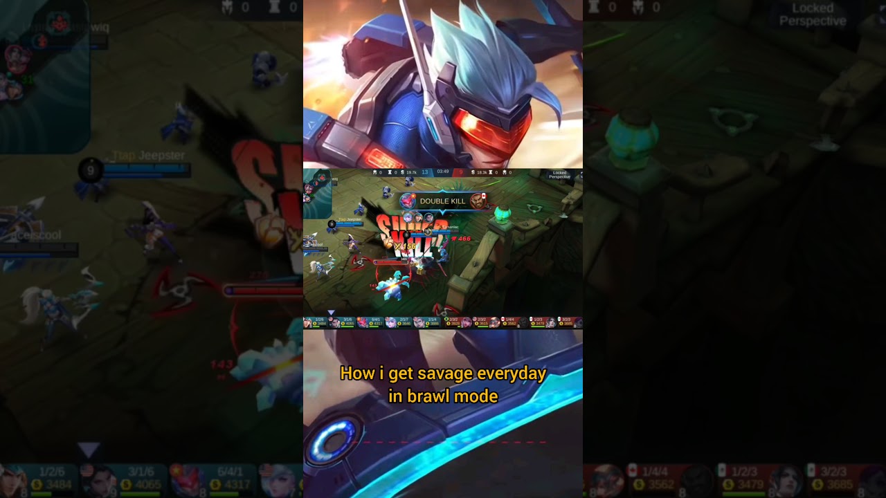 Mobile Legends tips to get savage in brawl mode | Mobile legends Saber savage | MLBB
