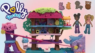 Polly Pocket Pet Adventure Treehouse Tour