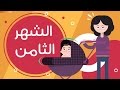 تطور الطفل في الشهر الثامن بعد الولادة | Newborn baby month 8 | طفلك من يوم لسنة