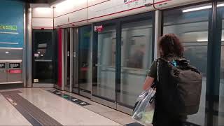［美孚隨拍］TWL M-Train A173/A122 駛入及離美孚站1台
