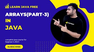Array In Java In Hindi (part3) | How To Search In Array | What is array Explain with Syntax&Example