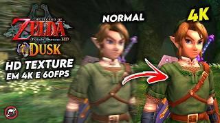 ZELDA Twilight Princess no DUSK: Tutorial COMPLETO de TEXTURAS HD