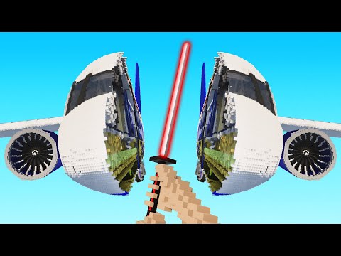 Cutting A WHOLE PLANE In Half! (Teardown)